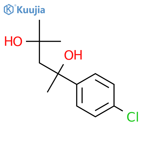 2-(4-Chlorophenyl)-4-methylpentane-2,4-diol structure