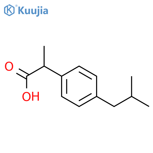 Ibuprofen structure