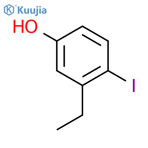 3-Ethyl-4-iodophenol structure