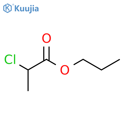 propyl 2-chloropropanoate structure