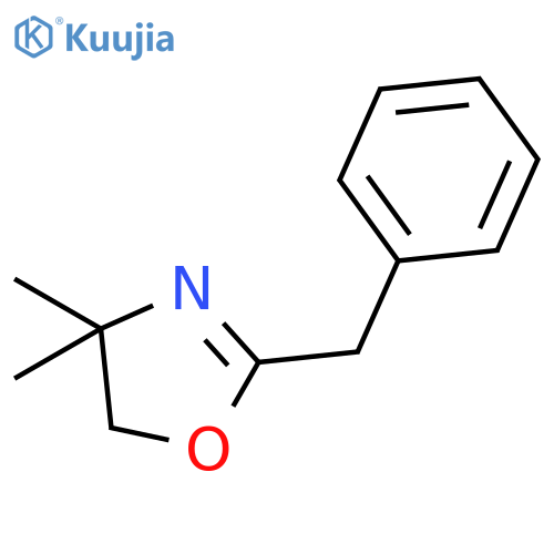 2-Benzyl-4,4-dimethyl-4,5-dihydrooxazole structure