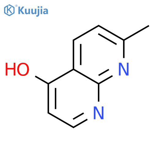 7-Methyl-1,8-naphthyridin-4-ol structure