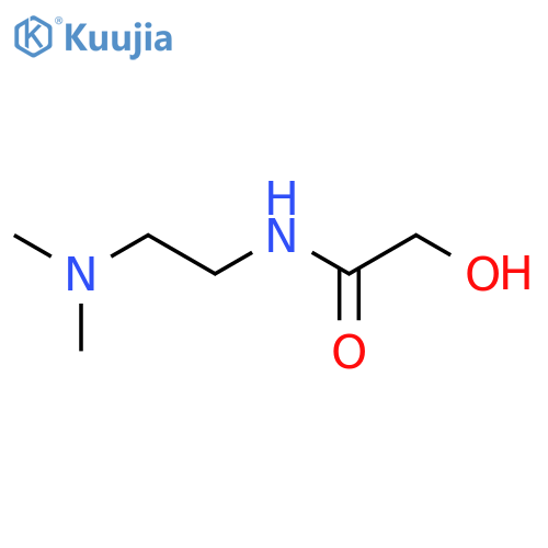 Acetamide, N-[2-(dimethylamino)ethyl]-2-hydroxy- structure