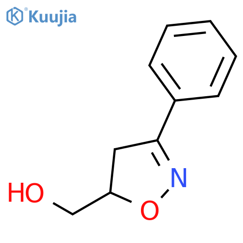 5-Isoxazolemethanol, 4,5-dihydro-3-phenyl- structure