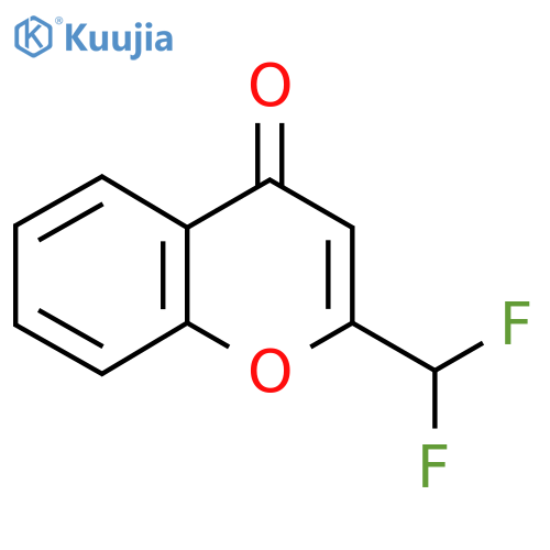 2-(difluoromethyl)-4H-chromen-4-one structure