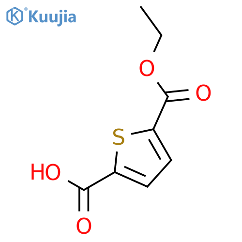 5-(ethoxycarbonyl)-2-thiophenecarboxylic Acid structure