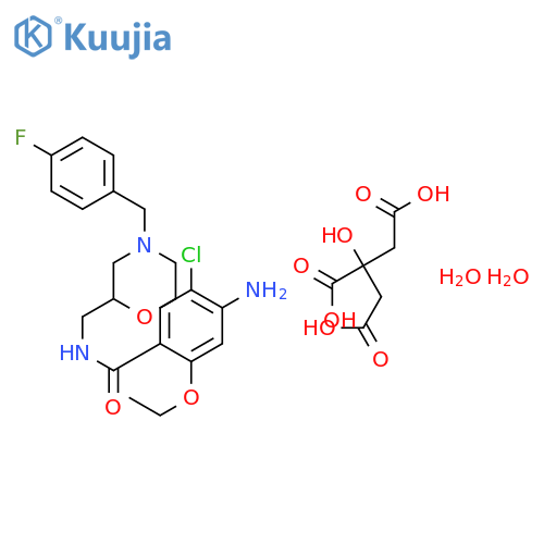 Mosapride citrate dihydrate structure