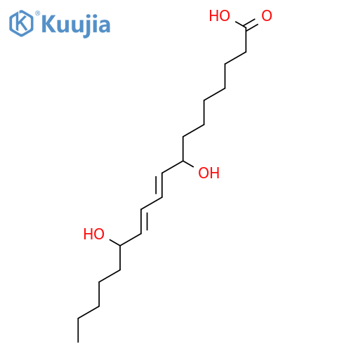 9,11-Octadecadienoicacid, 8,13-dihydroxy- (9CI) structure