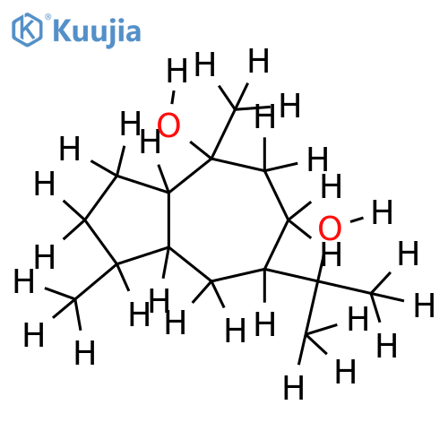 10,11-Guaianediol structure