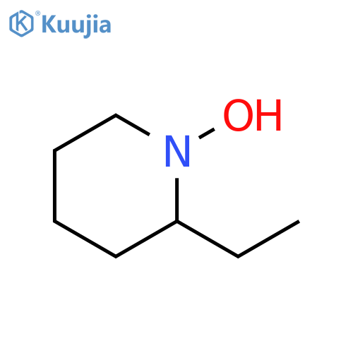 2-ethyl-1-hydroxy-Piperidine structure