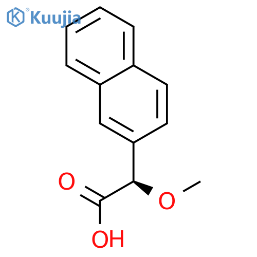 (R)-alpha-Methoxy-2-naphthylacetic acid structure
