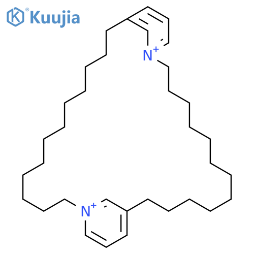 1,18-Diazoniatricyclo[29.3.1.114,18]hexatriaconta-1(35),14,16,18(36),31,33-hexaene structure