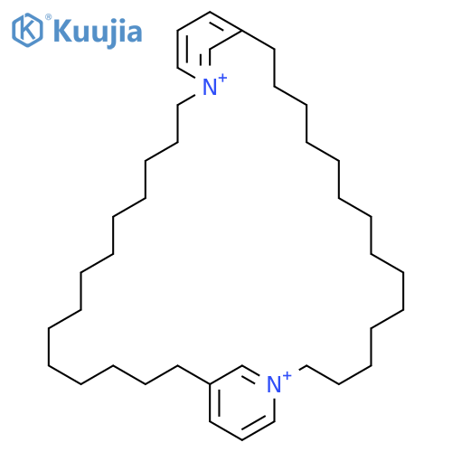1,20-Diazoniatricyclo[33.3.1.116,20]tetraconta-1(39),16,18,20(40),35,37-hexaene structure
