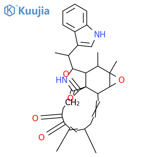 Chaetoglobosin P; 19-Ketone, 21,22-dihydro structure