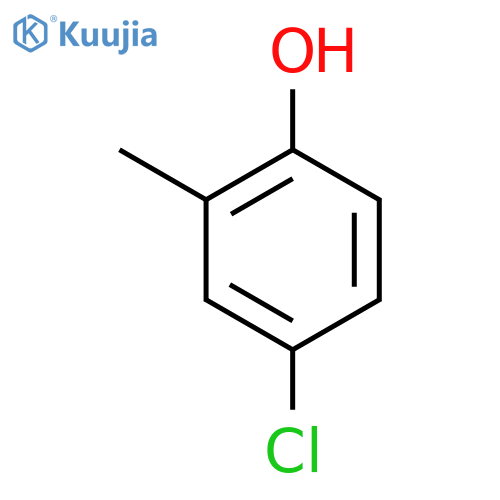4-Chloro-2-methylphenol structure