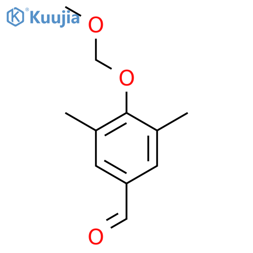 4-(Methoxymethoxy)-3,5-dimethylbenzaldehyde structure