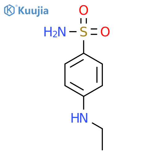 4-Ethylamino-benzenesulfonamide structure