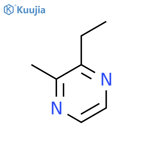 2-Ethyl-3-methylpyrazine structure