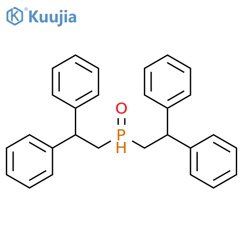 Phosphine oxide, bis(2,2-diphenylethyl)- structure