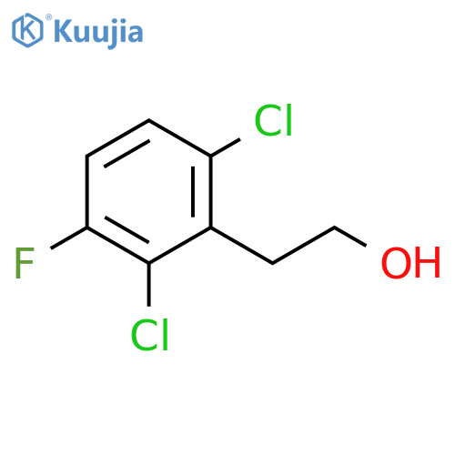 2-(2,6-dichloro-3-fluorophenyl)ethanol structure