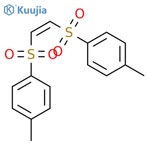Benzene,1,1'-[(1E)-1,2-ethenediylbis(sulfonyl)]bis[4-methyl- structure