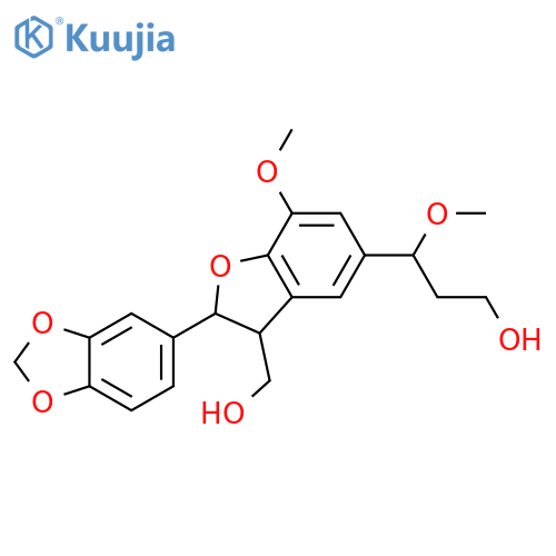 4,7'-Epoxy-3,8'-lignan-3',4',5,7,9,9'-hexol; (7S,7'S,8'R)-form, 3',4'-Methylene, 5,7-di-Me ether structure