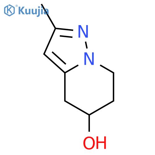 Pyrazolo[1,5-a]pyridin-5-ol,4,5,6,7-tetrahydro-2-methyl- structure