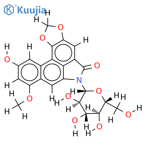 aristolactam N-beta-D-glucoside structure