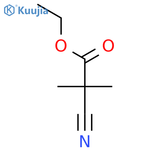 Ethyl 2,2-Dimethylcyanoacetate structure
