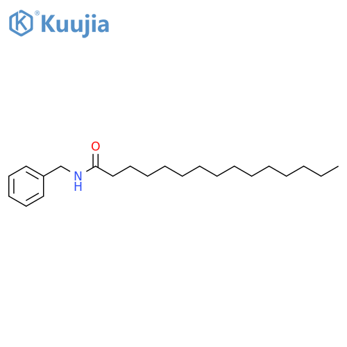 N-benzylpentadecanamide structure