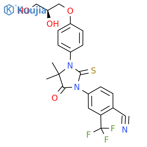 Rezvilutamide structure