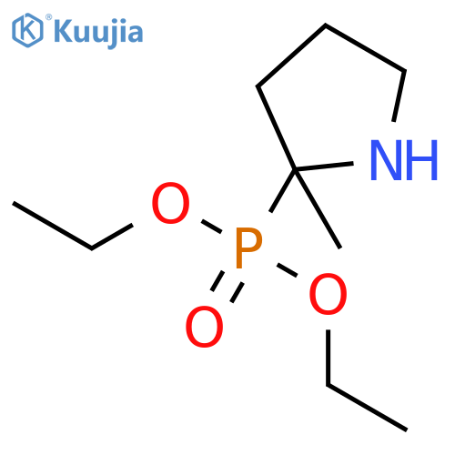 DIETHYL (2-METHYLPYRROLIDIN-2-YL)PHOSPHATE structure