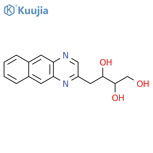 4-Benzogquinoxalin-2-yl-1,2R,3S-Butanetriol structure