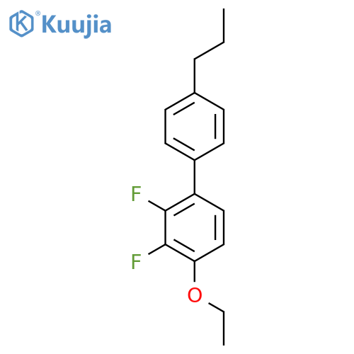 2,3-Difluoro-4-ethoxy-4'-propylbiphenyl structure