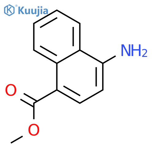methyl 4-aminonaphthalene-1-carboxylate structure