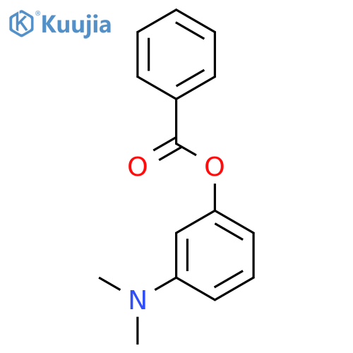 3-(dimethylamino)phenyl benzoate structure
