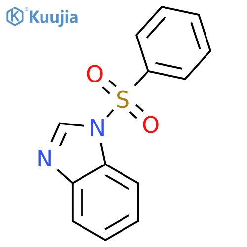 1-(benzenesulfonyl)-1H-1,3-benzodiazole structure