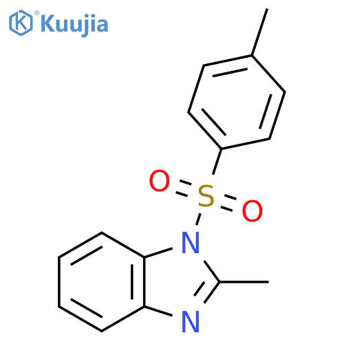 2-methyl-1-(4-methylbenzenesulfonyl)-1H-1,3-benzodiazole structure