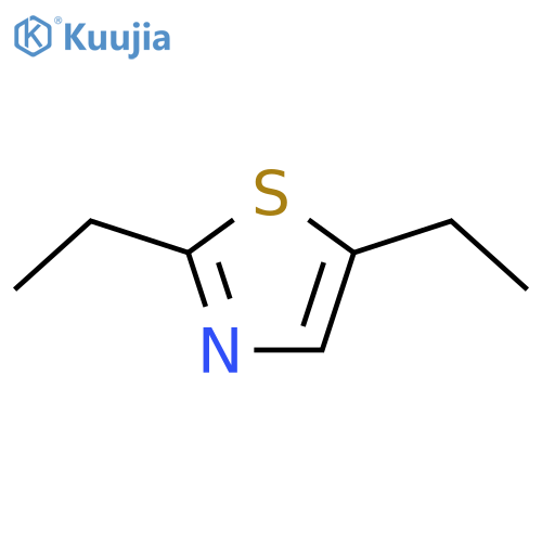 Thiazole, 2,5-diethyl- structure