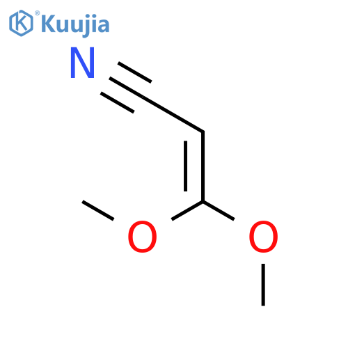 3,3-dimethoxy-2-propenenitrile structure