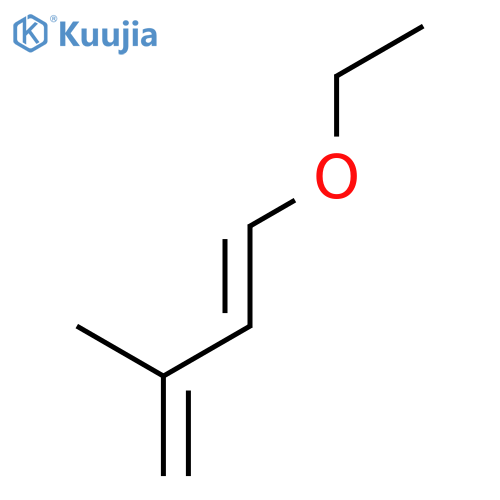 1,3-Butadiene, 1-ethoxy-3-methyl-, (E)- structure