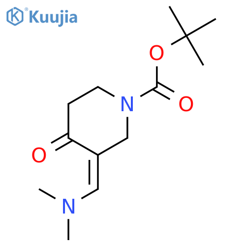 1-Boc-3-(Dimethylamino)methylene-4-oxopiperidine structure