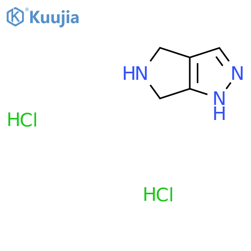 1H,4H,5H,6H-pyrrolo[3,4-c]pyrazole dihydrochloride structure