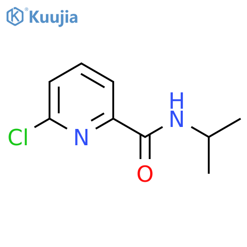 2-Pyridinecarboxamide, 6-chloro-N-(1-methylethyl)- structure