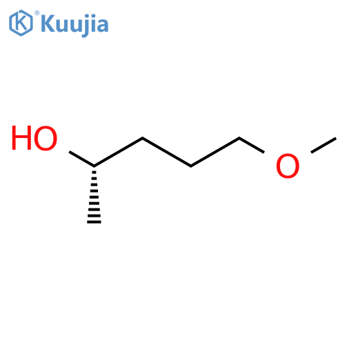 (2S)-5-methoxypentan-2-ol structure