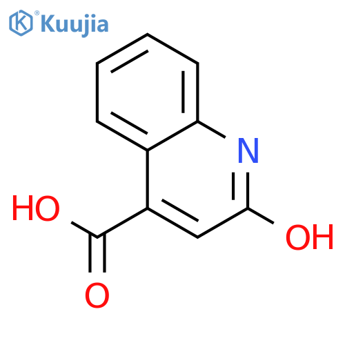 2-Hydroxyquinoline-4-carboxylic acid structure