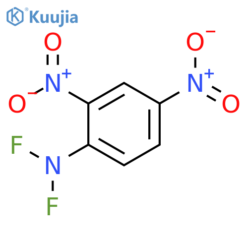 Benzenamine, N,N-difluoro-2,4-dinitro- structure