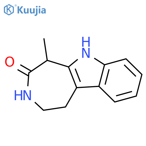 2,3,5,6-tetrahydro-5-methyl-Azepino[4,5-b]indol-4(1H)-one structure