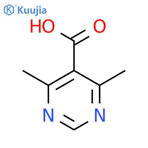 4,6-Dimethylpyrimidine-5-carboxylic acid structure
