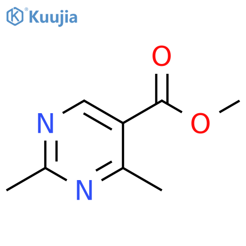 METHYL 2,4-DIMETHYLPYRIMIDINE-5-CARBOXYLATE structure